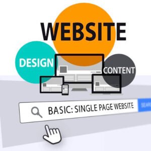 Basic Single Page Website